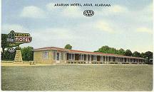 Arab Arabian motel 1955